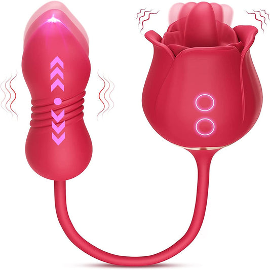 3 in 1 Rose Toy Vibrator